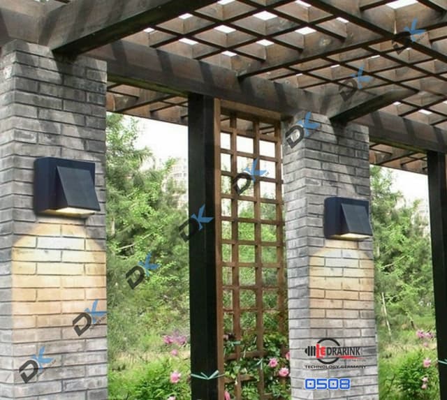 Đèn hắt tia 0508 (2 tia) Drarink vỏ đen