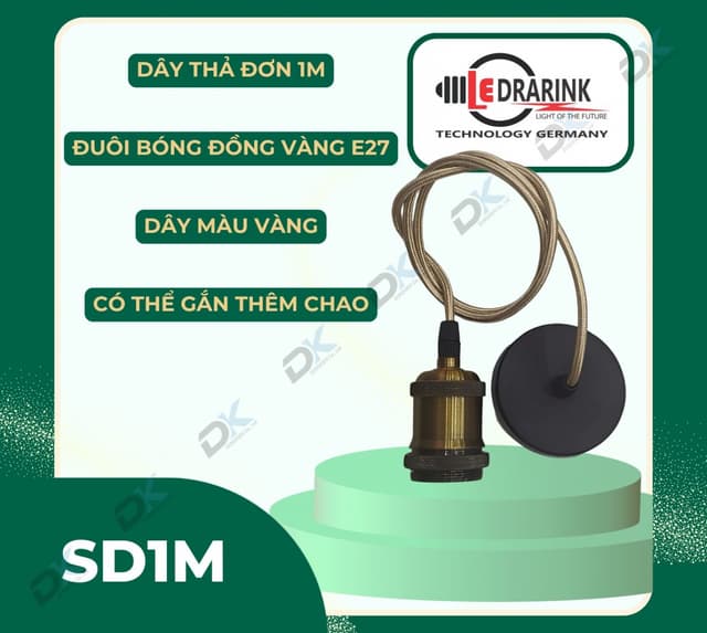 Dây đuôi si đồng 1M