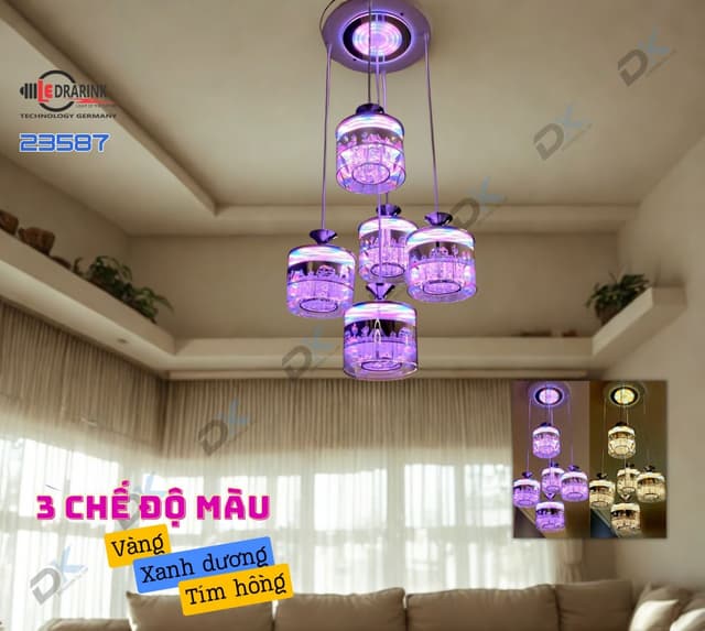 Thả ly thủy tinh 23587/5 (v_xd_h) Drarink