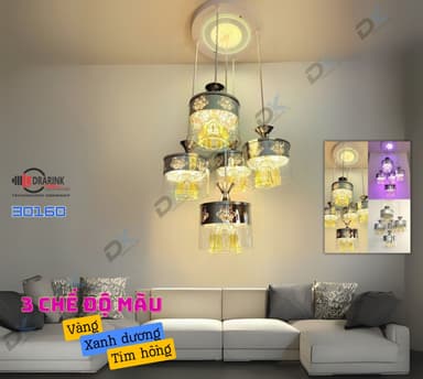 Thả ly thủy tinh 30160/5 (v_xd_h) Drarink