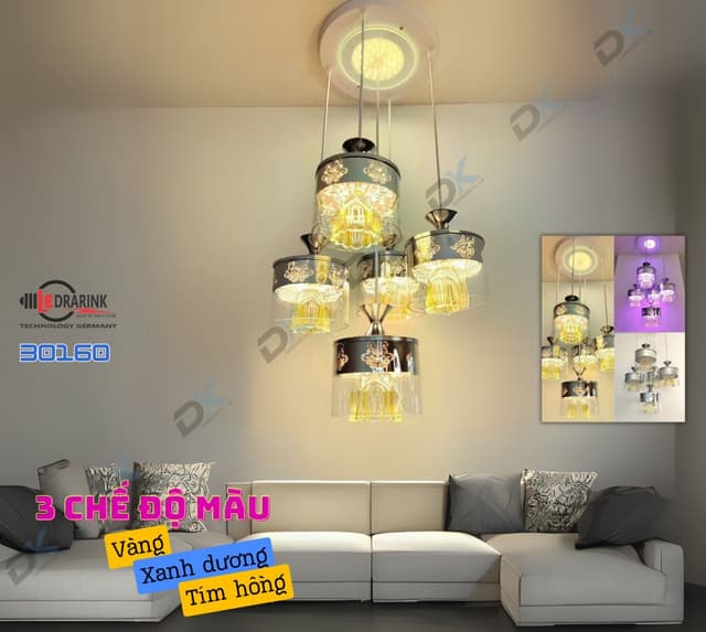 Thả ly thủy tinh 30160/5 (v_xd_h) Drarink