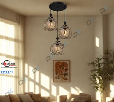 Đèn thả 3 8914 Drarink