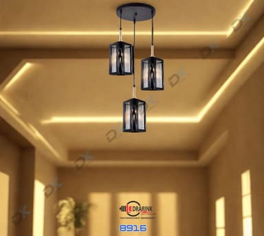 Đèn thả 3 8916 Drarink