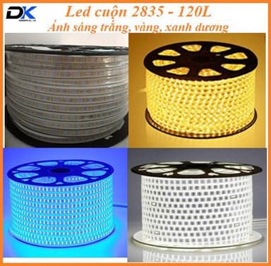 LED cuộn 2835 2 hàng LED 120 chip