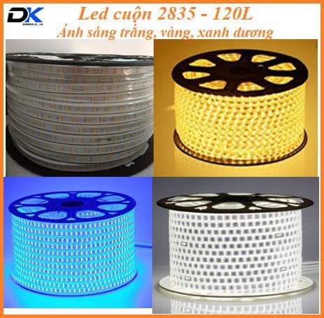 LED cuộn 2835 2 hàng LED 120 chip