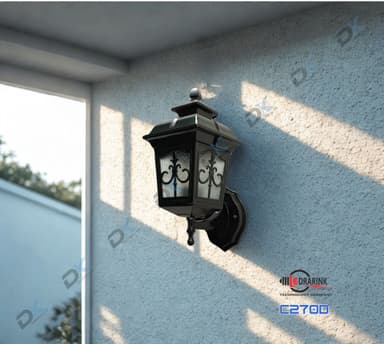 Đèn tường 270đ màu đèn