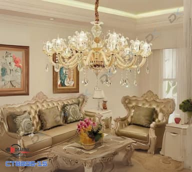 Đèn chùm pha lê 8205/15 Drarink