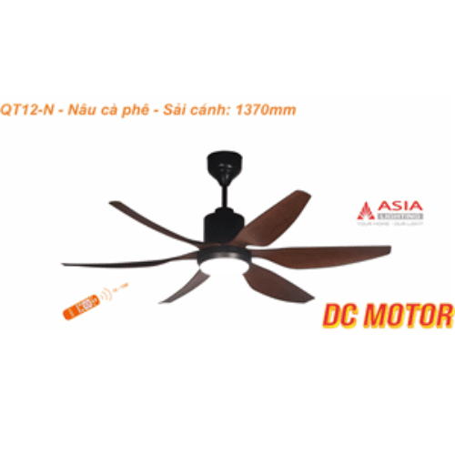 Quạt trần QT12 - cà phê nâu