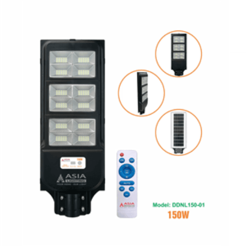 Đèn đường năng lượng mặt trời 150