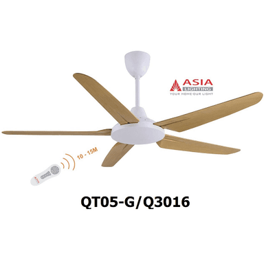 Quạt trần QT05 - g - gỗ phong cách