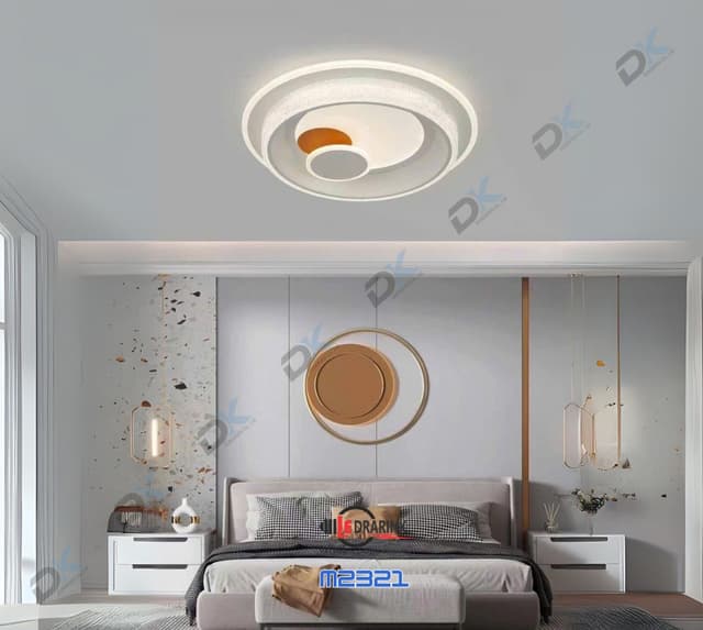 Mâm hiện đại tròn 2321 phi 500 Drarink