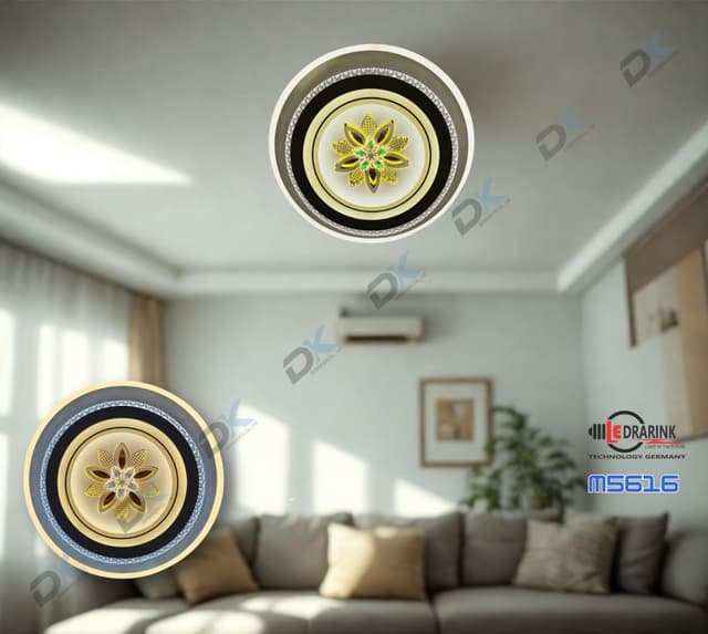 Mâm hiện đại tròn 5616 phi 500 Drarink