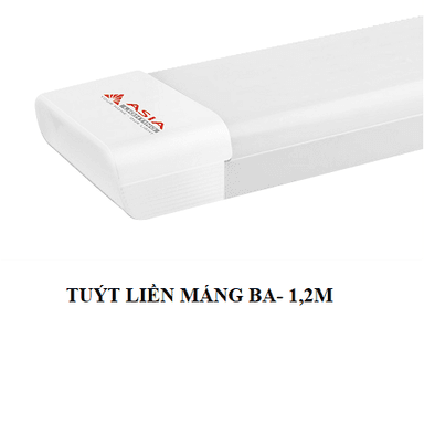 Tuýp LED liền máng ba 1,2m, vàng 54W trắng