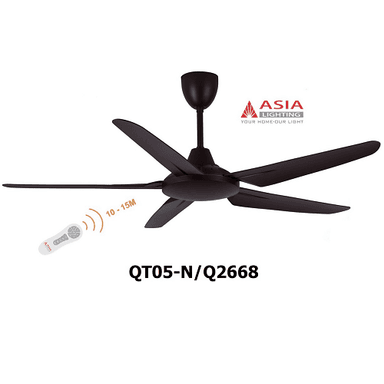 Quạt trần QT05 - n - cà phê nâu