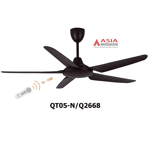 Quạt trần QT05 - n - cà phê nâu