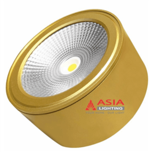 Đèn trần nổi tròn vỏ đồng thân ngắn 10W