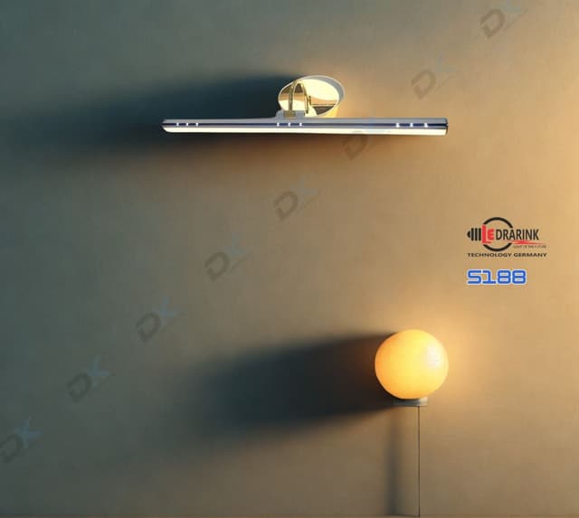 Soi tranh thanh A188 (58CM) Drarink trắng