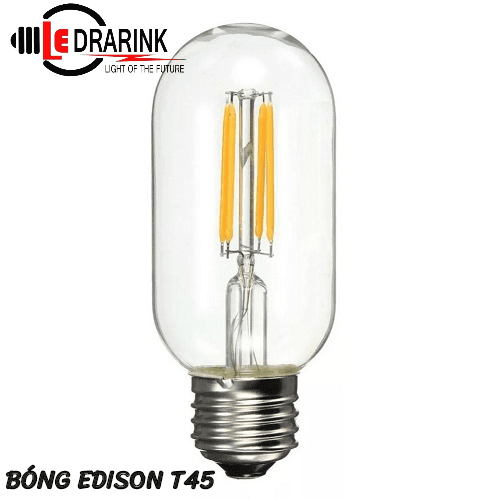 Bóng LED Edison T45 vỏ trắng