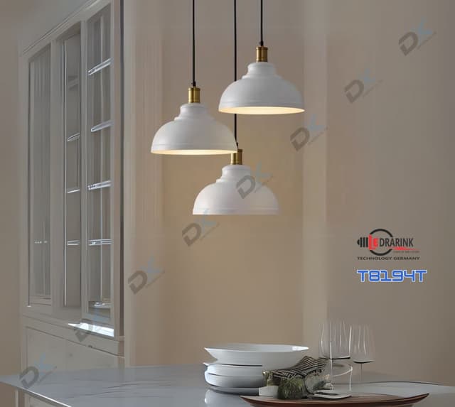 Thả đơn 8194 (3615) phi 300 Drarink trắng