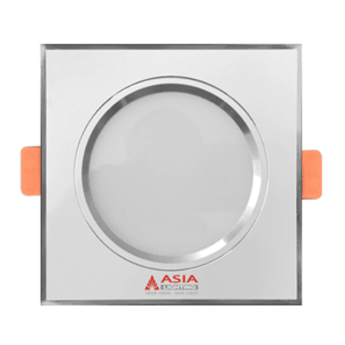 Âm trần vuông - D90 x 120 - 1 màu 7W mặt trắng