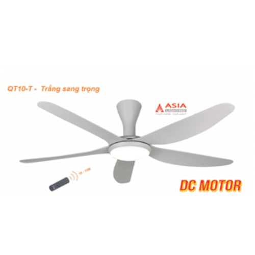 Quạt trần QT10 - sang trọng trắng