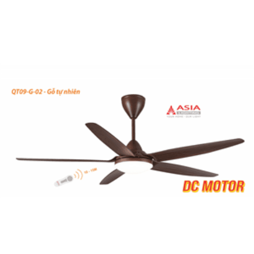 Quạt trần QT09 - gỗ tự nhiên