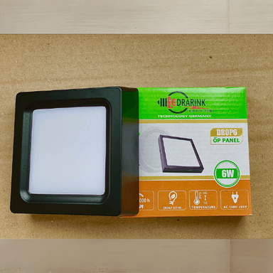 Ốp nổi vuông 1 chế độ màu (trắng/vàng)